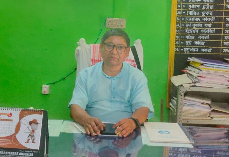 Shri Ghanakanta Nath - Pradhan Acharya, SSVN Nowboicha